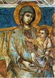 Blessed Mother (Cimabue) Postcard