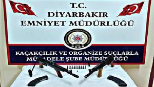 Diyarbakır merkezli 3 ilde kaçak silah operasyonu: 7 gözaltı