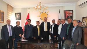 Nevşehir Belediye Başkanı Ünver’den AK Parti İl teşkilatına ziyaret
