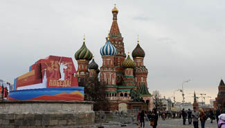 Victory Day approaches, Red Square all set in Moscow