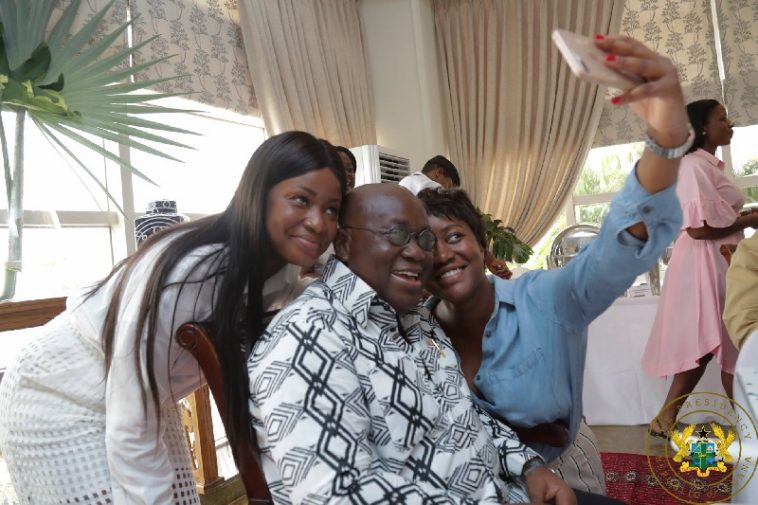 Akufo-Addo's Daughters, Gyankroma and Nana Dokua