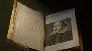 Examine the First Folio edition of William Shakespeare's plays and consider its allure for collectors and scholars