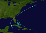 1889 Atlantic hurricane 2 track.png