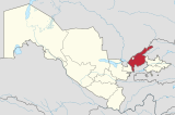 Toshkent Viloyati in Uzbekistan.svg
