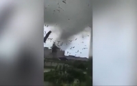 Çində güclü tornado baş verib