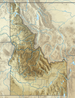 Nicholson Peak is located in Idaho