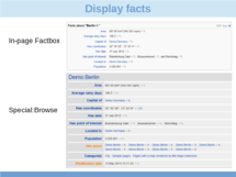 Display annotations/facts using Semantic MediaWiki (en)