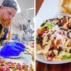 Subtlety is not on the menu at Hot Taco Street Kitchen, from owner Ryan Buchanan to the decor to the dishes, such as the fried chicken BLT taco. 