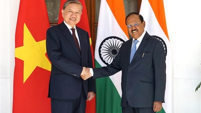 Việt Nam và Ấn Độ thúc đẩy hợp tác an ninh