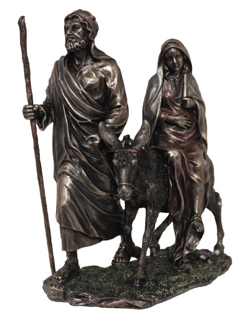 Journey To Bethlehem Bronze Statue