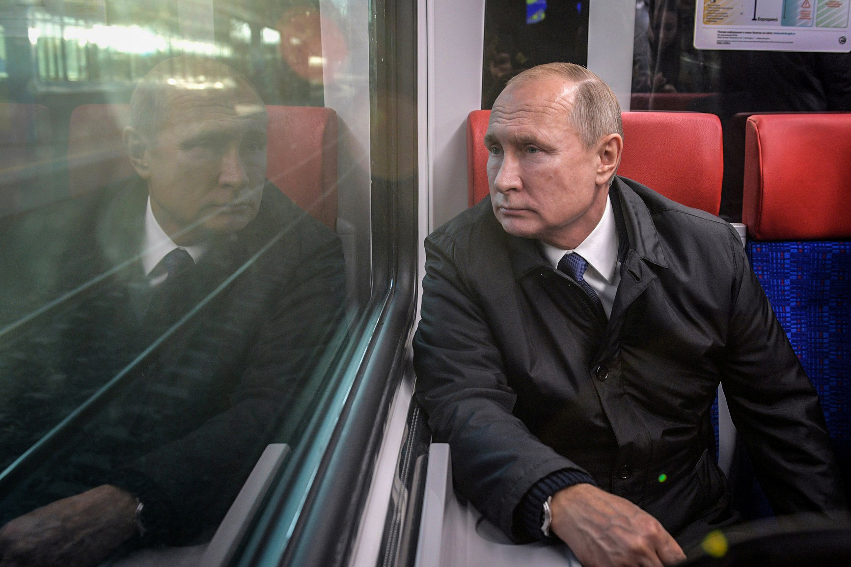 FILE PHOTO: Vladimir Putin launches new surface metro lines in Moscow
