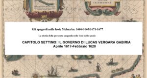 CAPITOLO SETTIMO: IL GOVERNO DI LUCAS VERGARA GABIRIA, Aprile 1617-Febbraio 1620