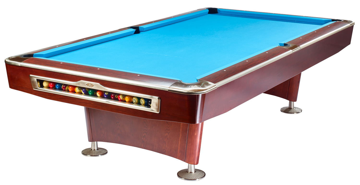 Olio pool table 4983 mahagony 9ft for Sale at Beckmann Billiards Shop