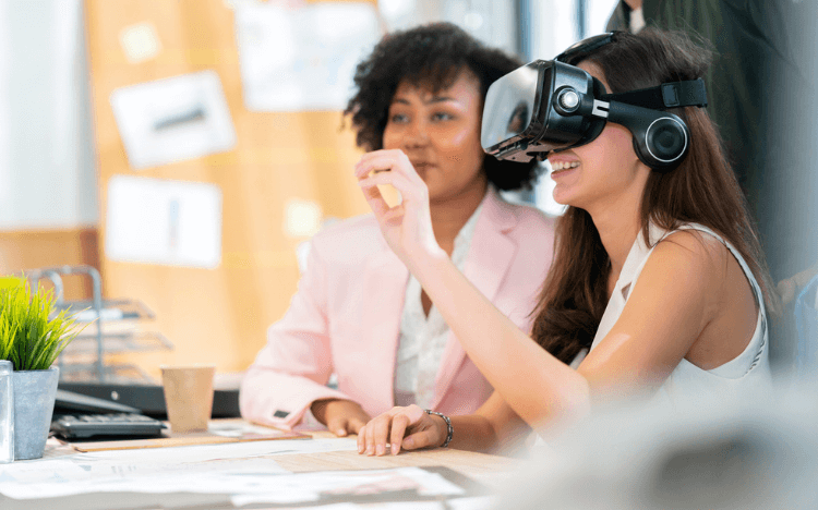 The metaverse is being used to innovate the student experience at some business schools today ©whyframestudio / iStock