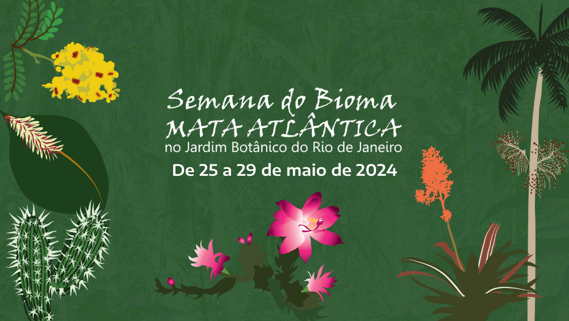 Jardim Botânico do Rio tem programação sobre a Mata Atlântica a partir do próximo dia 25