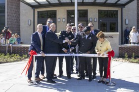 The new York County Law Enforcement Building was introduced to community at a grand opening ceremony on Tuesday.