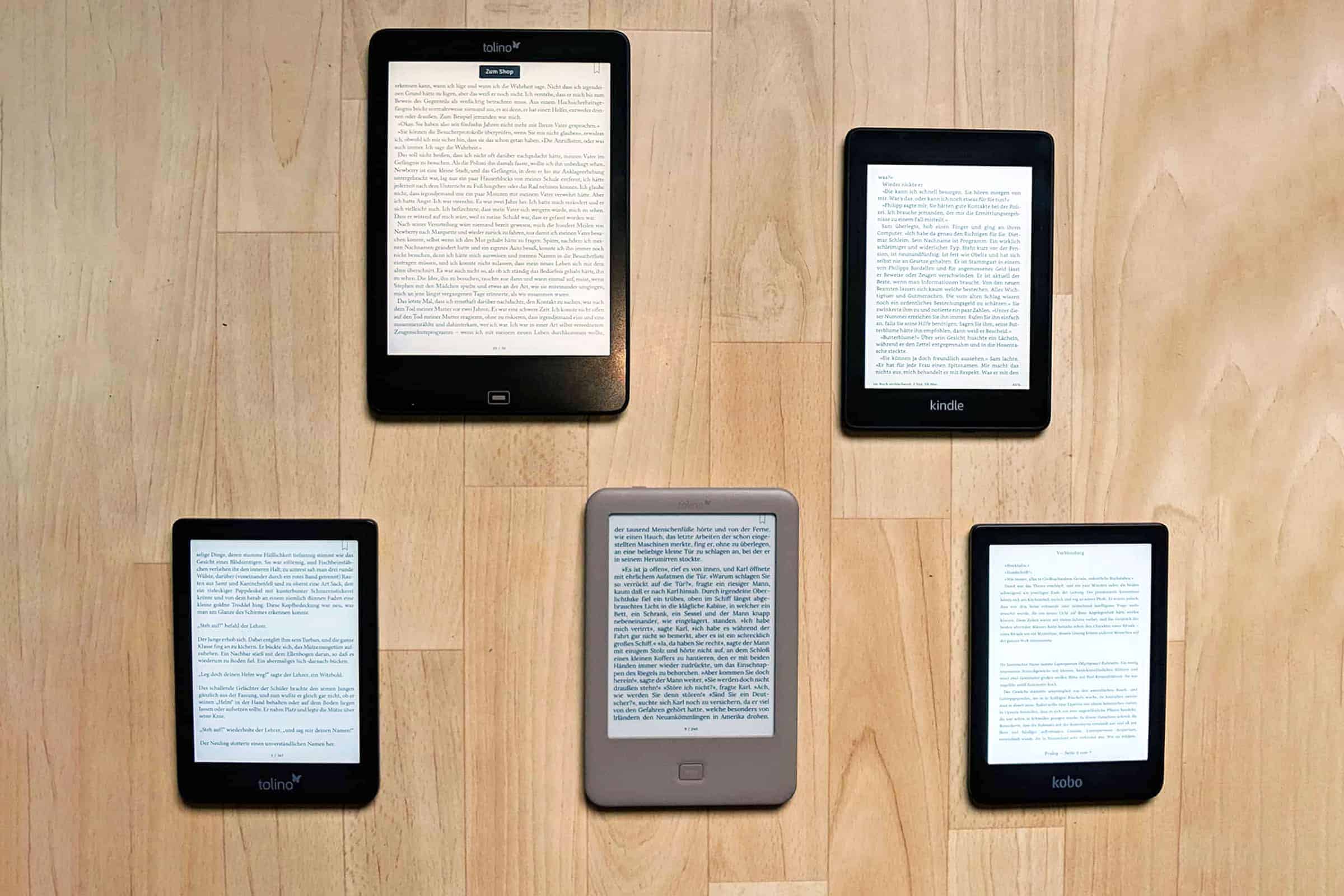 eBook-Reader Test: Alle Neuen Ebook Reader Im Test