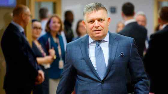 Slovak PM awake but in serious condition after shooting
