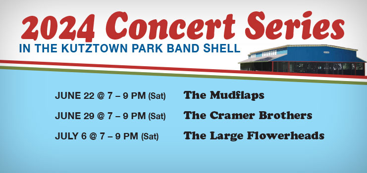 Enjoy the beautiful weather with music in the park!