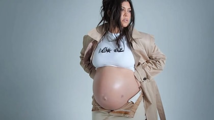 Kourtney Kardashian dejó ver la cicatriz de la cirugía que salvó la vida de su bebé antes de nacer 