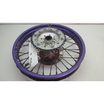 Yamaha TTR250 Rear Wheel Hub, Cracked Purple Rim 1999 1994-2011 TTR 250