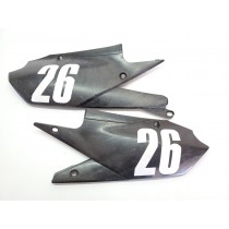 Aftermarket Black Side Covers Pair YZ450F 2022 YZ 450 F 450F Yamaha 21-22 #846