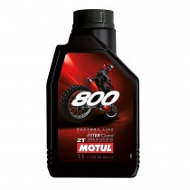 MOTUL 800 1L FACTORY LINE Two Stroke Synthetic Premix Racing Oil 2T