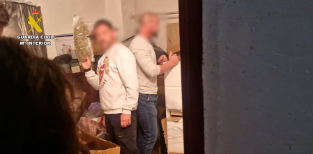Intervenidos 6 kilogramos de marihuana y 65 de hachís en un trastero del municipio de Las Rozas