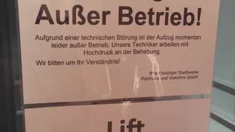 Dombergbahn in Freising vorübergehend außer Betrieb: Shuttle-Service für Besucher wird eingerichtet