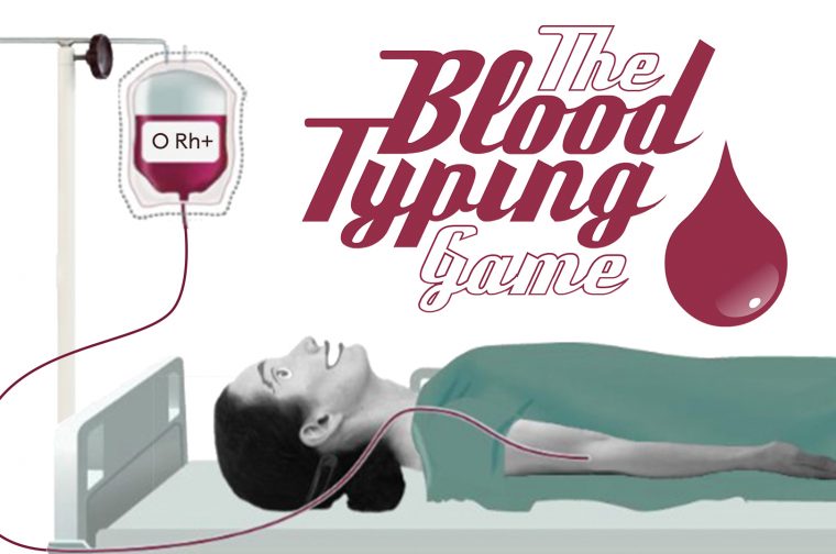Blood typing game