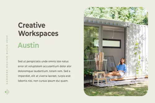 Poster 30 x 20 Creative Workspaces posters template