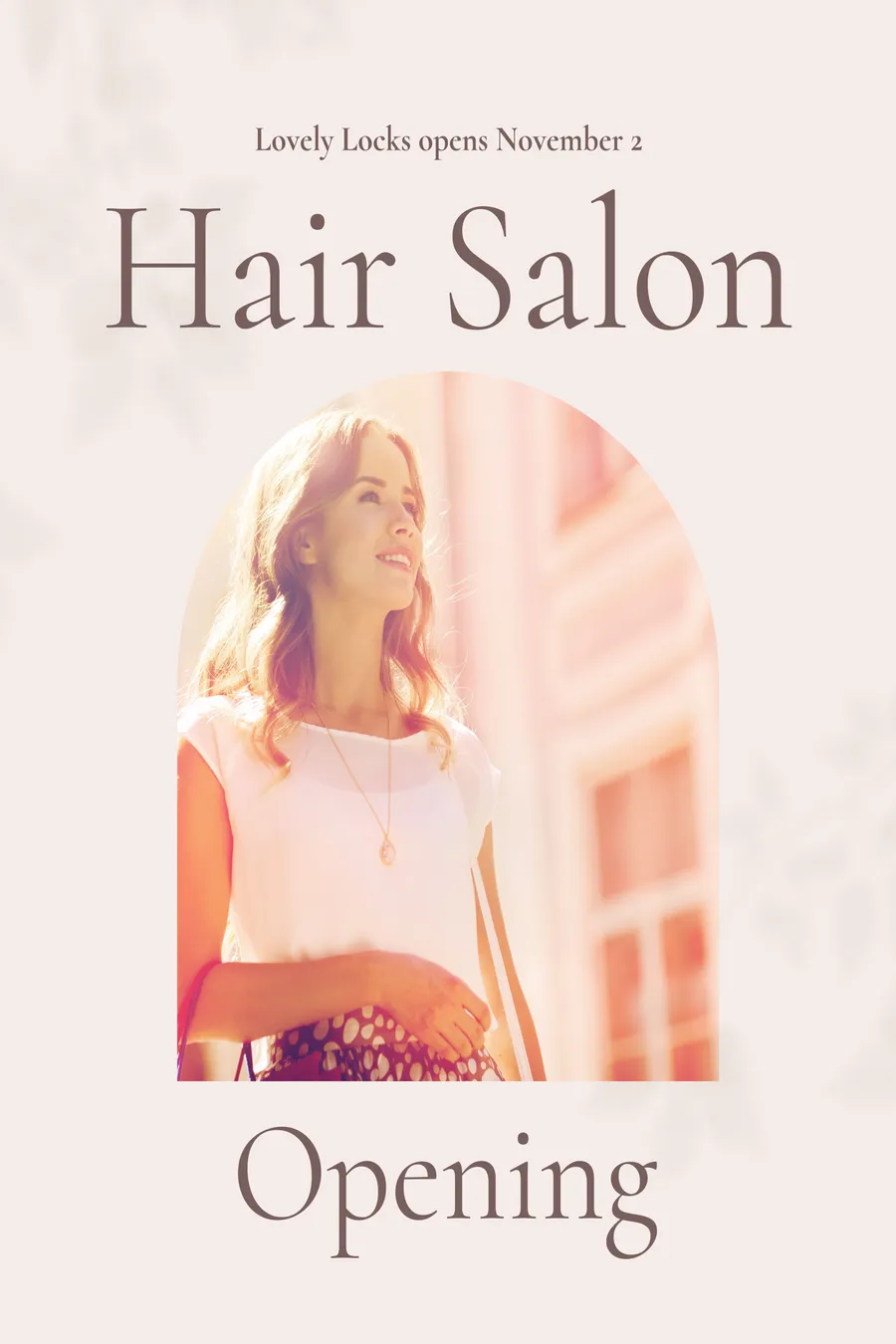 Poster 20 x 30 hair salon posters template