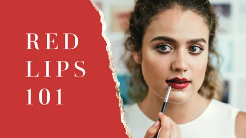 Red Lips 101 youtube template