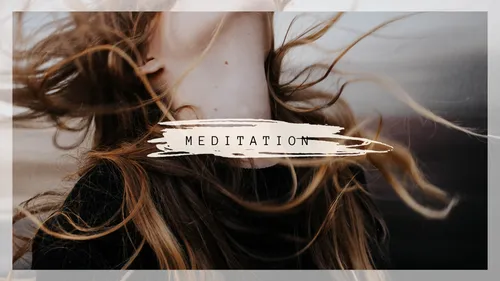 Minimalist Meditation youtube-channel-art template