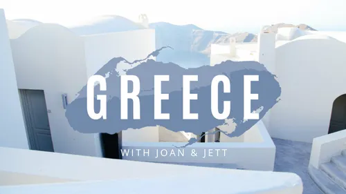 Greece with Joan & Jett youtube-thumbnails template