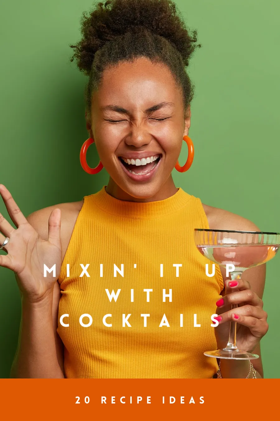 Mixin' it up with cocktails pinterest template