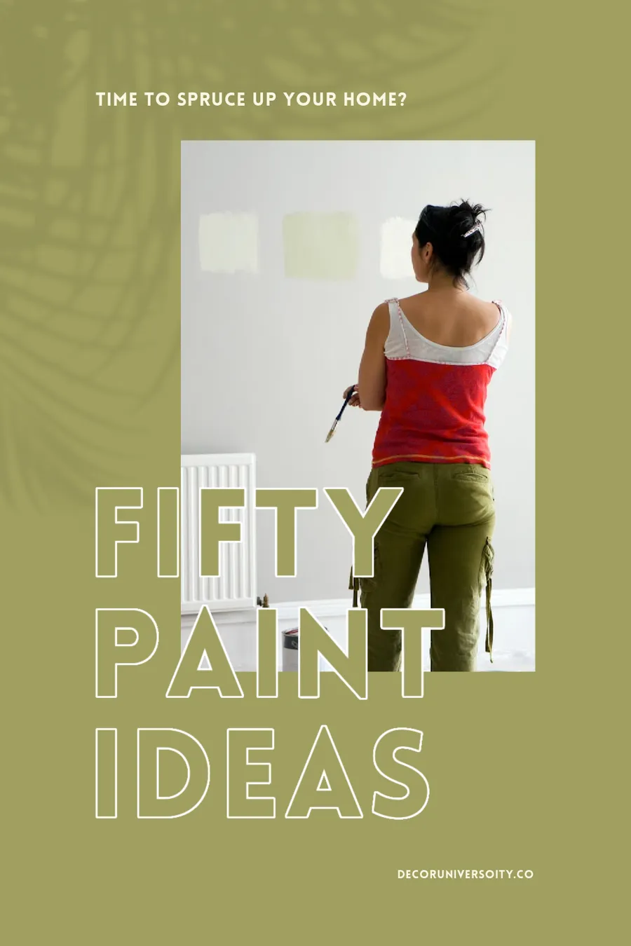 Fifty Paints Ideas pinterest template
