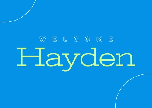 Welcome Hayden cards-baby-shower template