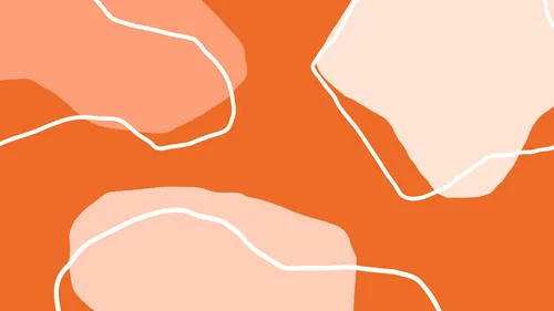 Orange tones background for desktop zoom-backgrounds template