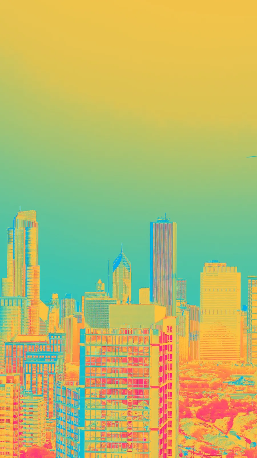 City colors zoom-backgrounds template