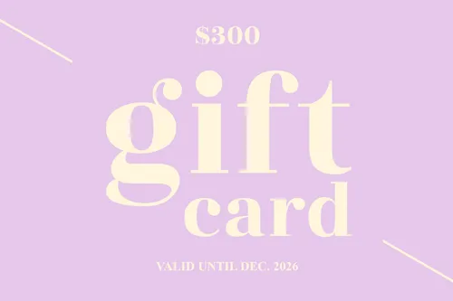 $300 Gift Card certificates template
