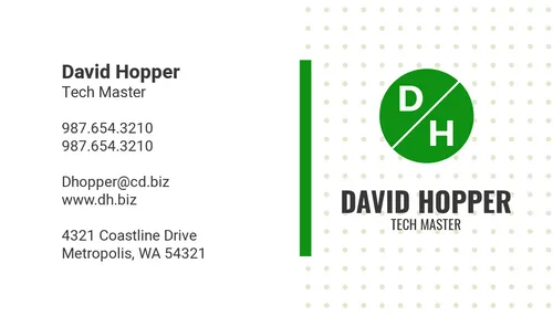 David Hopper Tech Master