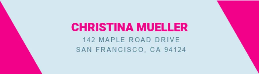 Christina Mueller labels template