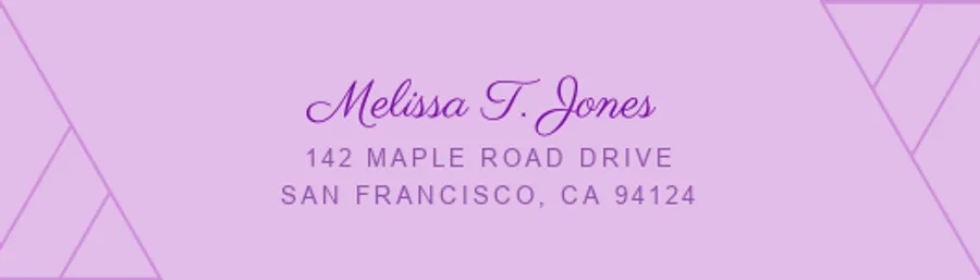 Melissa T. Jones labels template
