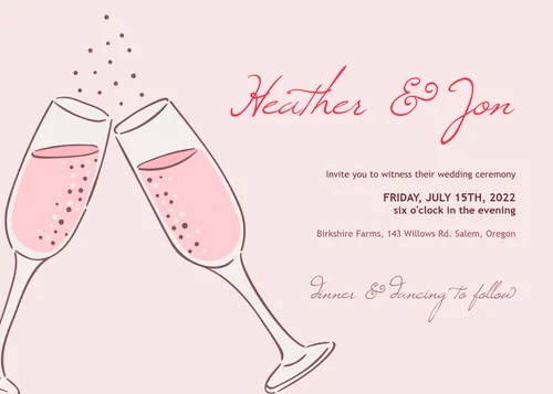 Heather & John invitations-wedding template