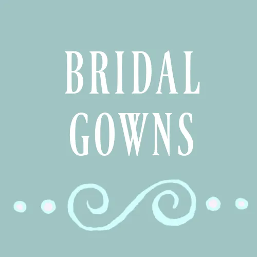 Etsy Shop Icons bridal gowns