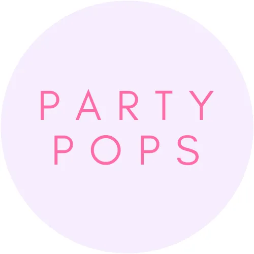 Etsy Shop Icon party pops logos template