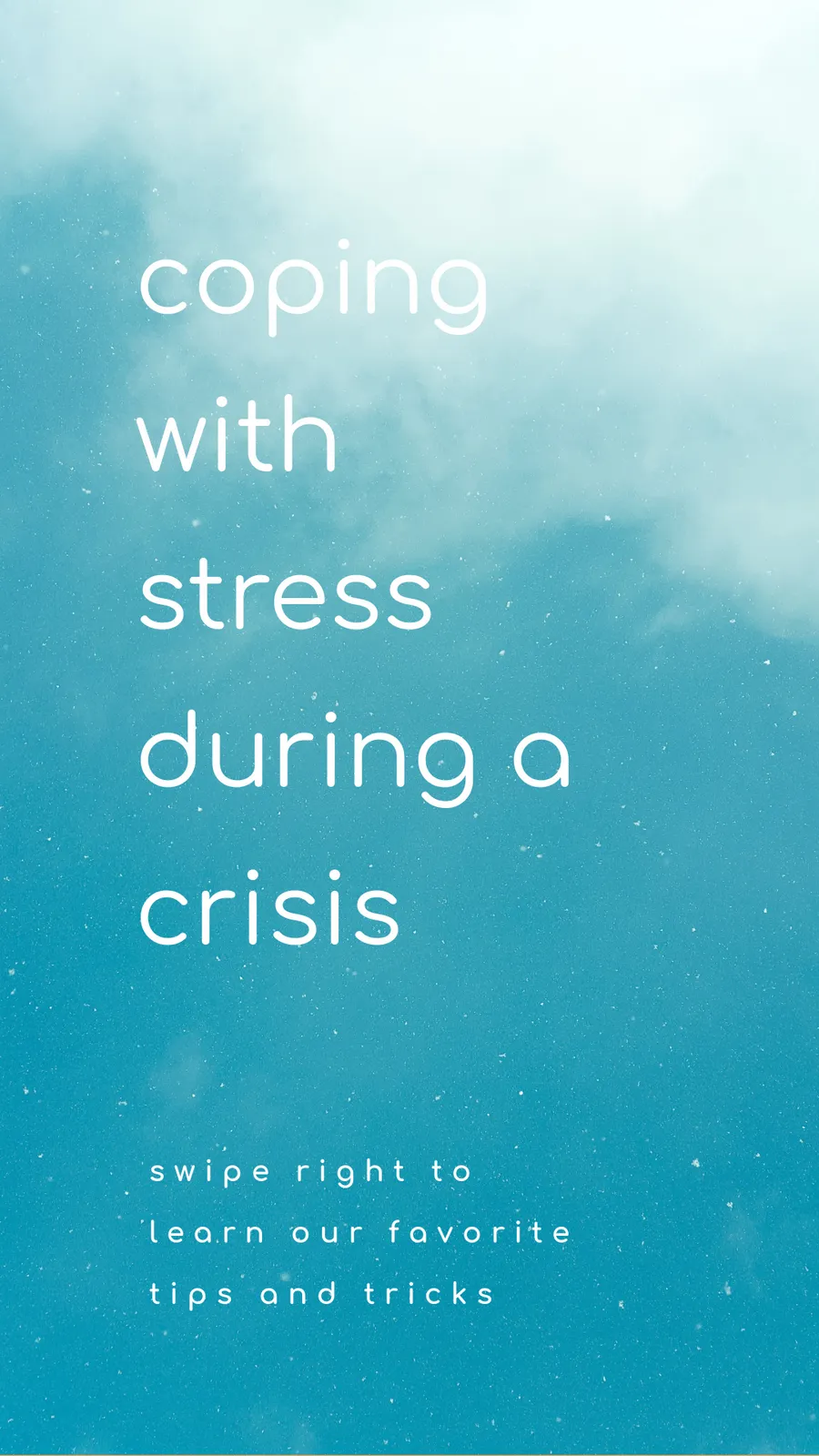 Coping During a Crisis facebook-story template