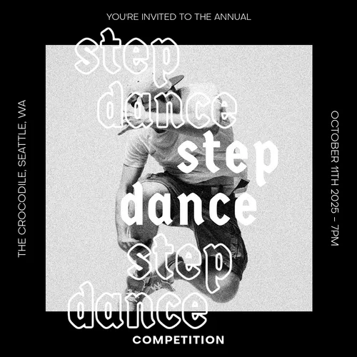 Step Dance Step Dance Step Dance (IG Post) cards-photo template