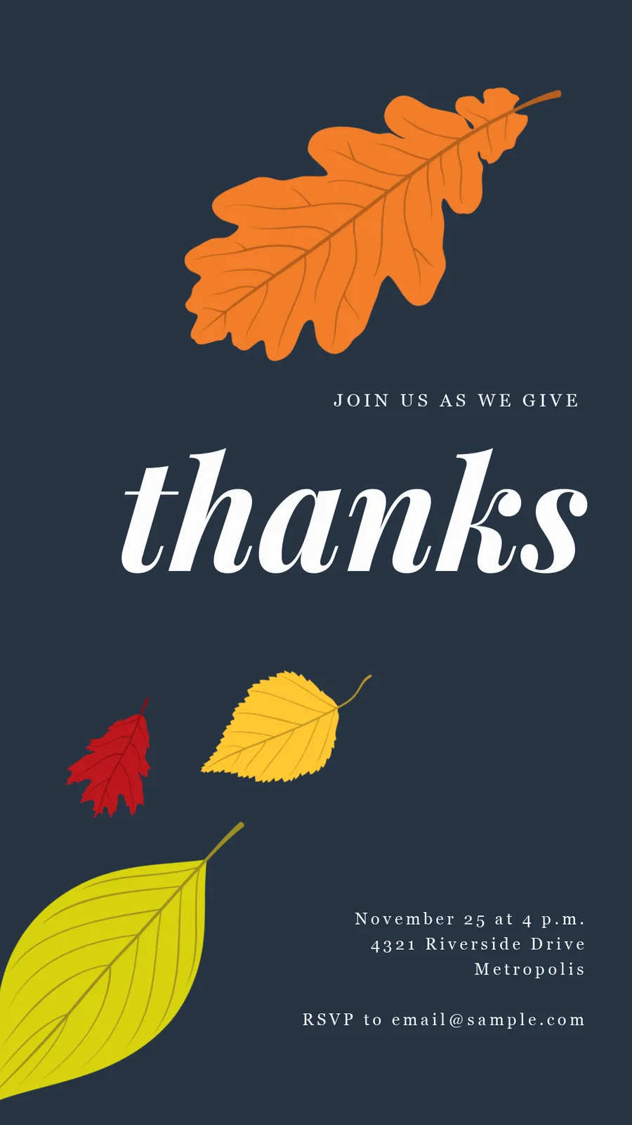 Join as we give Thanks! (IG Story) cards-thanksgiving template